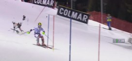 Marcela Hirscher Madonna di Campiglio drone crash fis