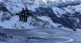 Nevados de Chillán alpine skiing trainings