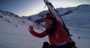 FourGirlsAndAMatterhorn - Ski Matterhorn E Face