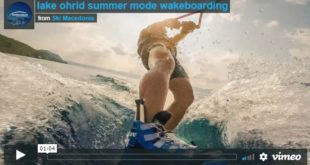 lake ohrid summer mode wakeboarding